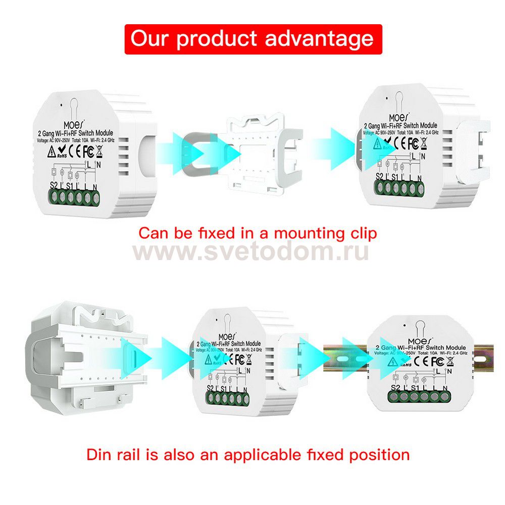 Трековое управление Aployt APL.0195.00.02 Magnetic track 220
