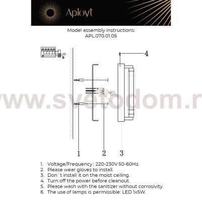 Aployt APL.070.01.05