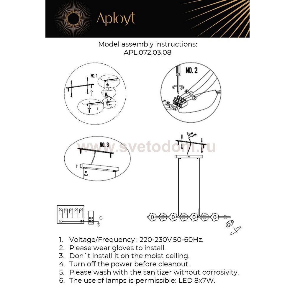 Aployt APL.072.03.08