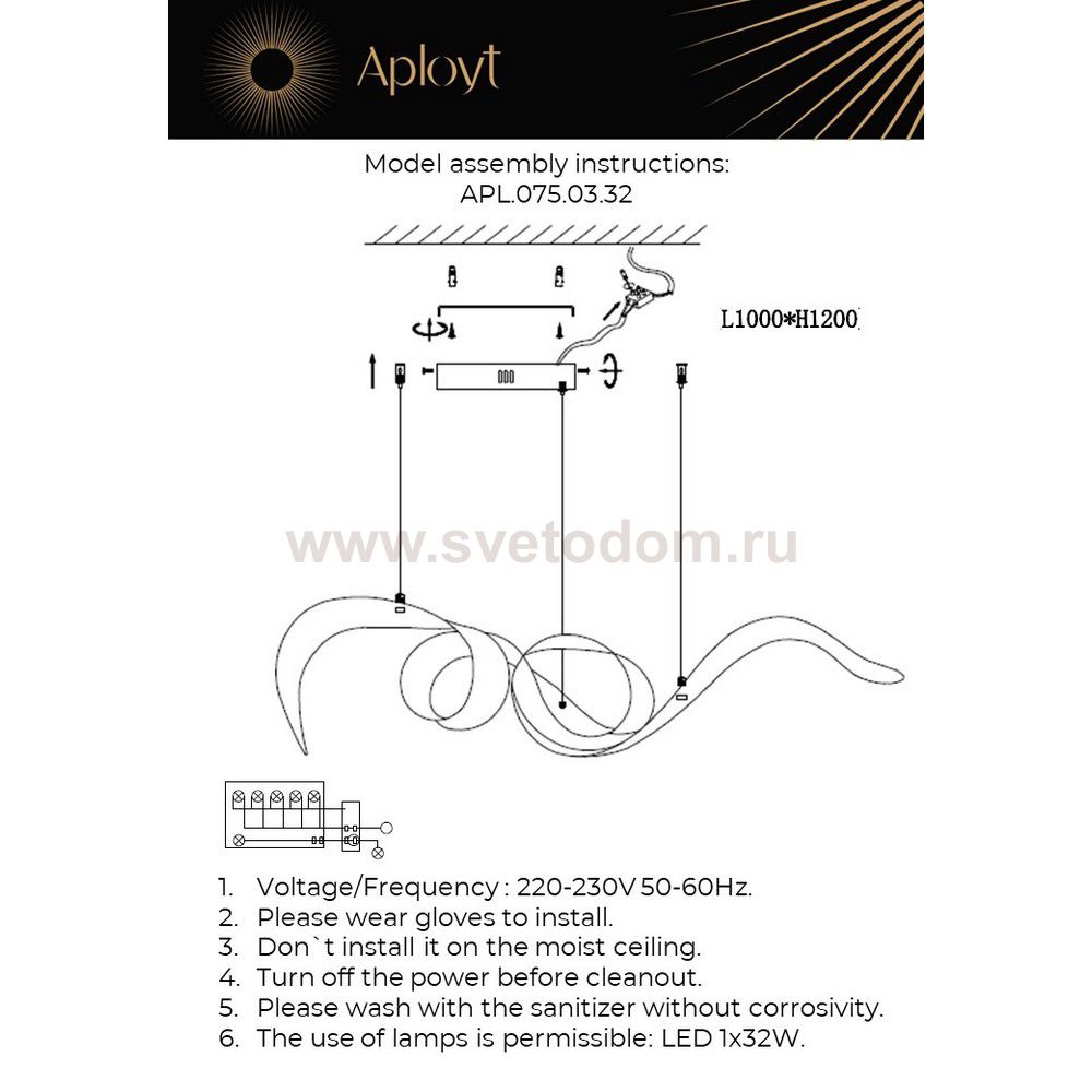 Aployt APL.075.03.32