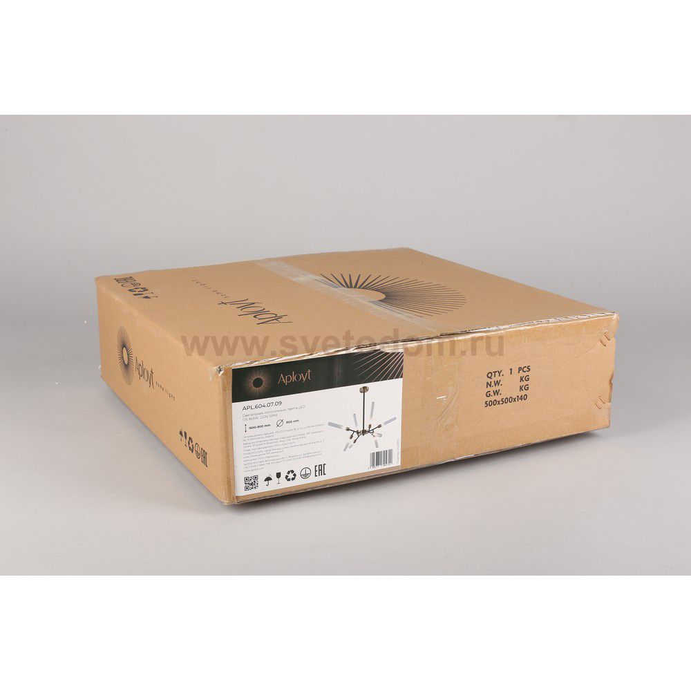 Люстра потолочная Aployt APL.604.07.09 Oliwia