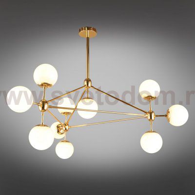 Люстра потолочная Aployt APL.606.17.10 Rozali