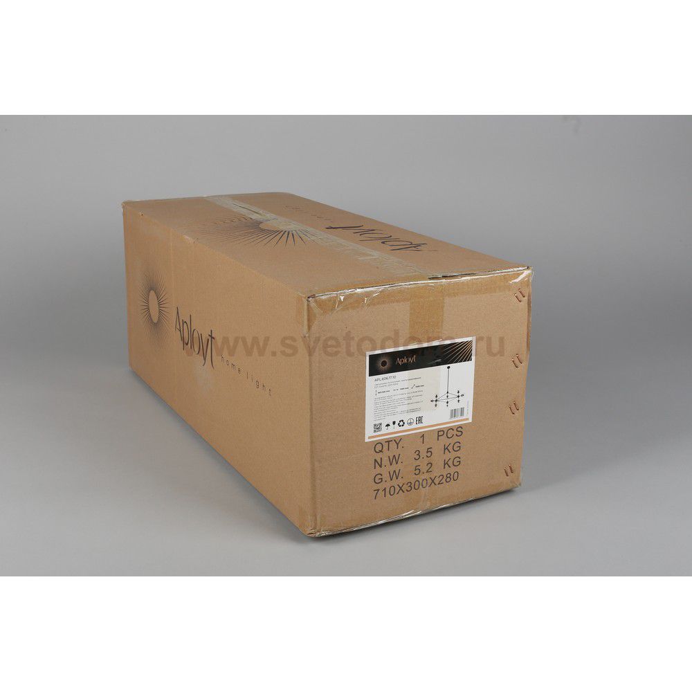 Люстра потолочная Aployt APL.606.17.10 Rozali