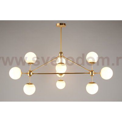 Люстра потолочная Aployt APL.606.17.10 Rozali