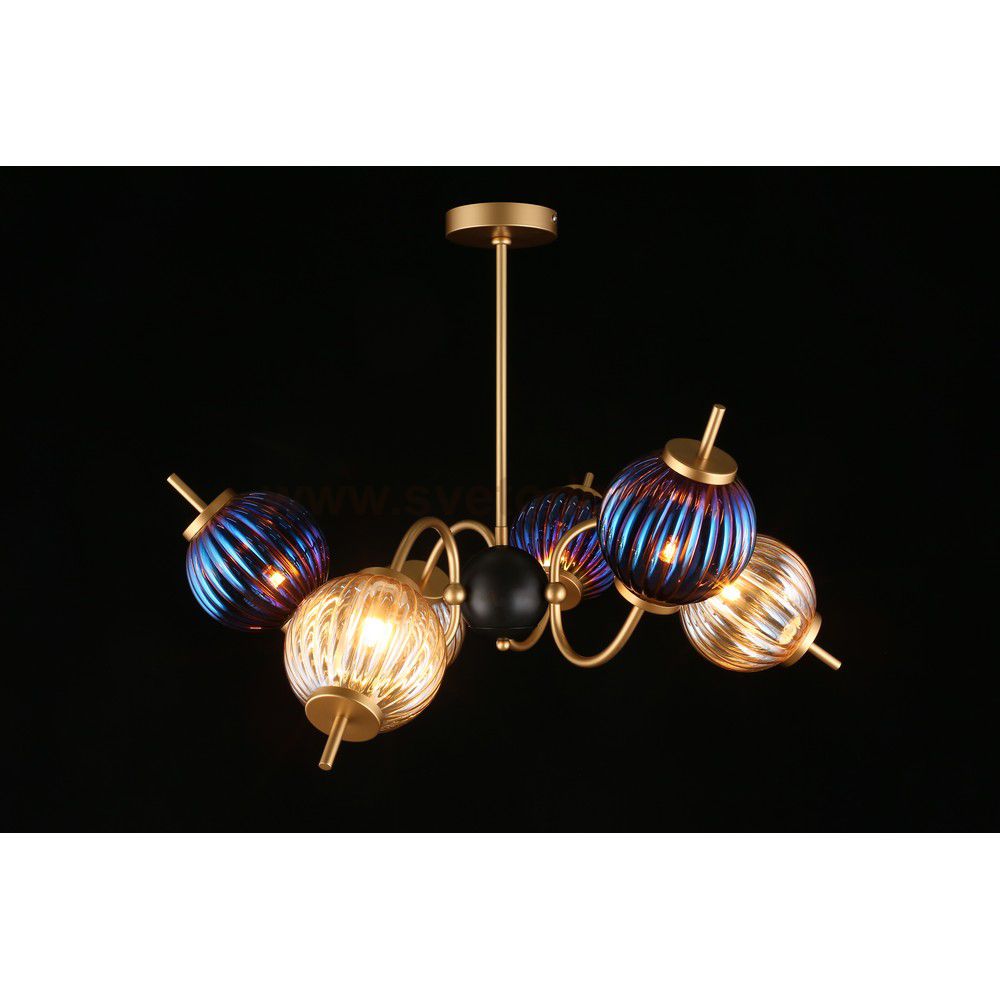 Люстра потолочная Aployt APL.608.07.06 Zhizel