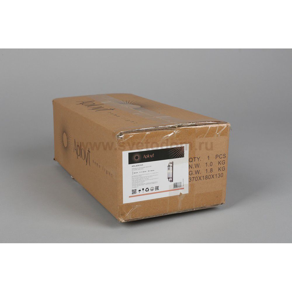 Светильник настенный бра Aployt APL.609.01.01 Justa