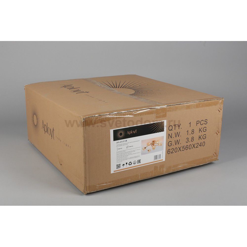 Люстра потолочная Aployt APL.611.07.06 Flor