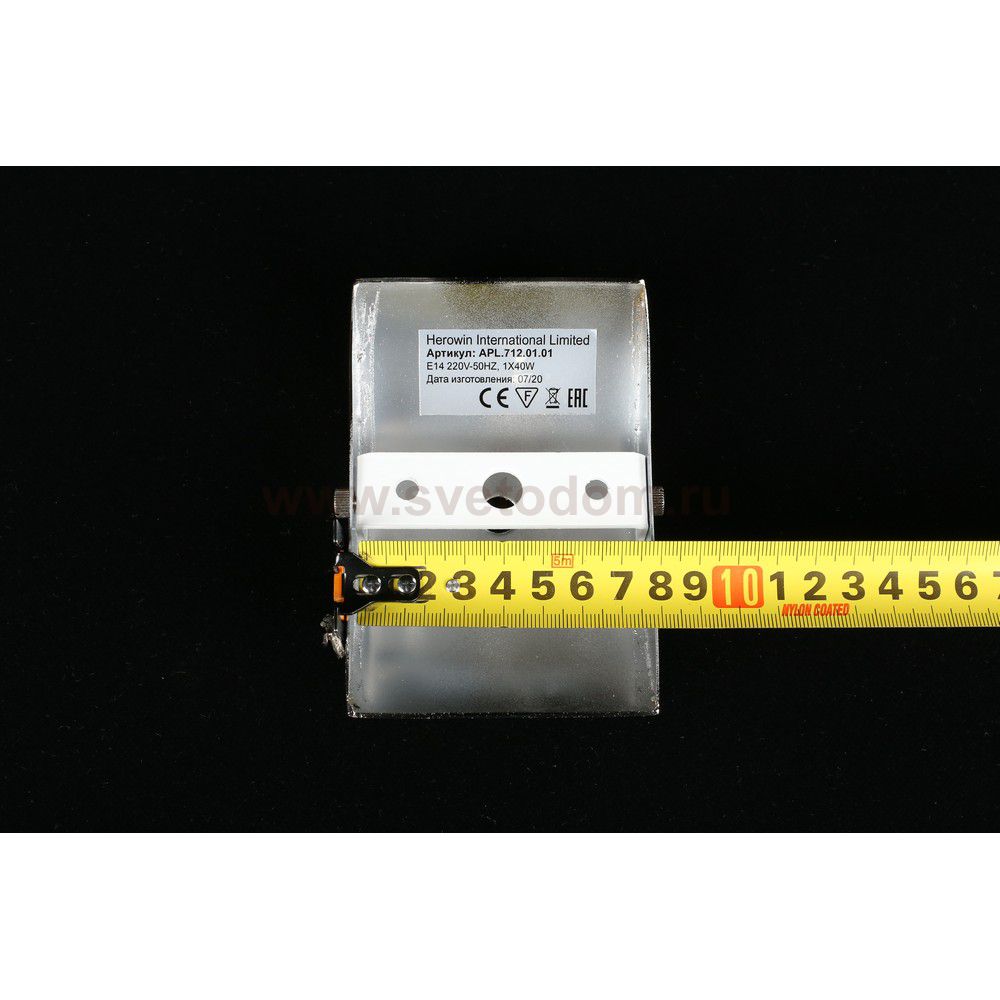 Светильник настенный бра Aployt APL.712.01.01 Malwa