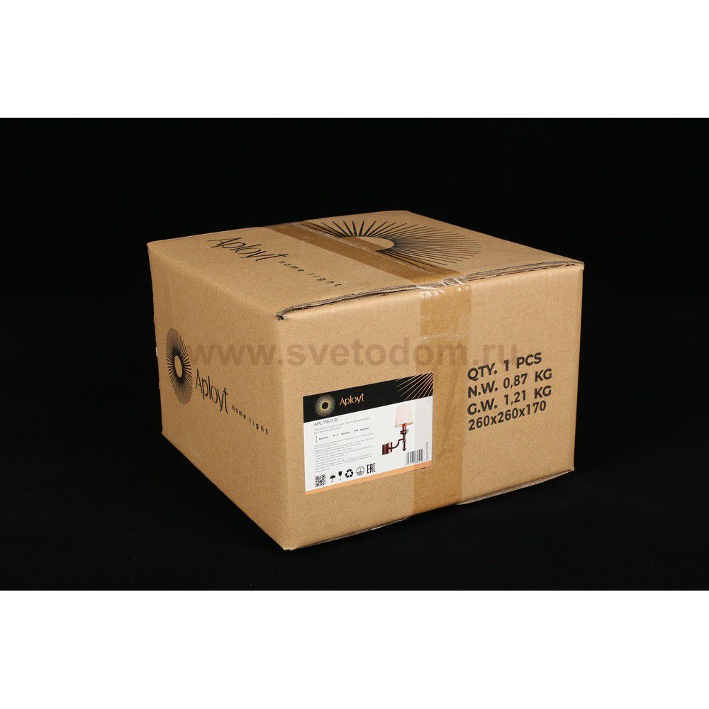 Светильник настенный бра Aployt APL.716.11.01 Patricia