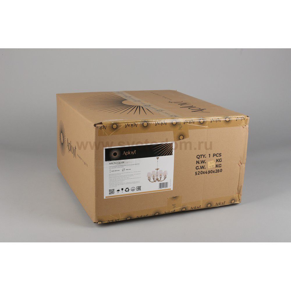 Люстра подвесная Aployt APL.744.03.08 Zhaklin