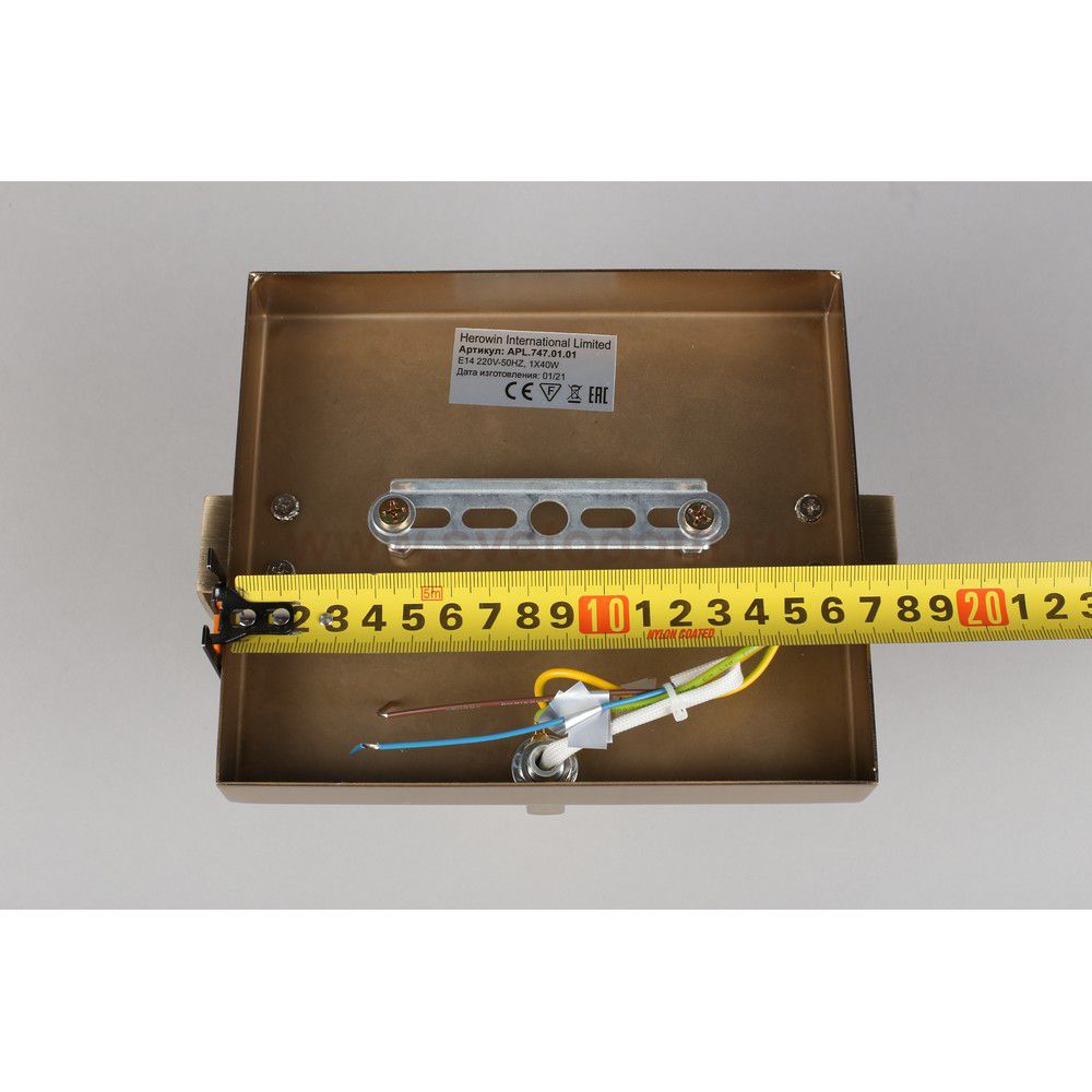 Светильник настенный бра Aployt APL.747.01.01 Melisa