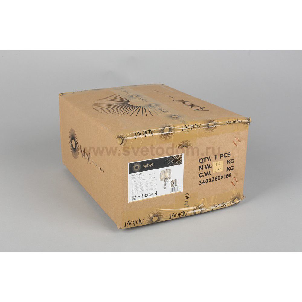 Светильник настенный бра Aployt APL.750.01.01 Hortens