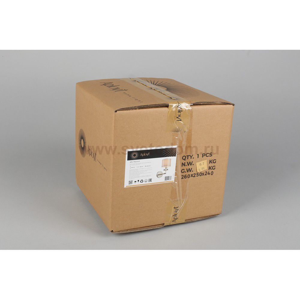 Светильник настенный бра Aployt APL.752.01.01 Emelin