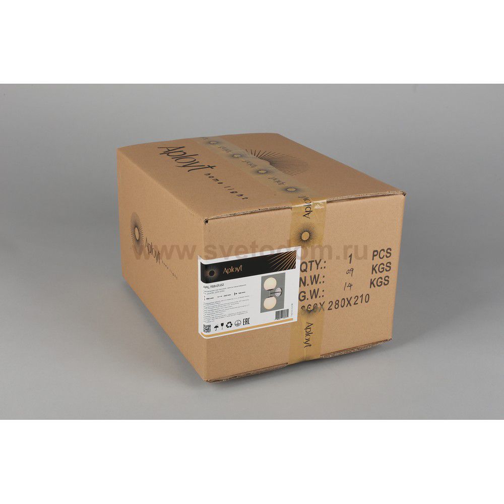 Светильник настенный бра Aployt APL.759.01.02 Kristian