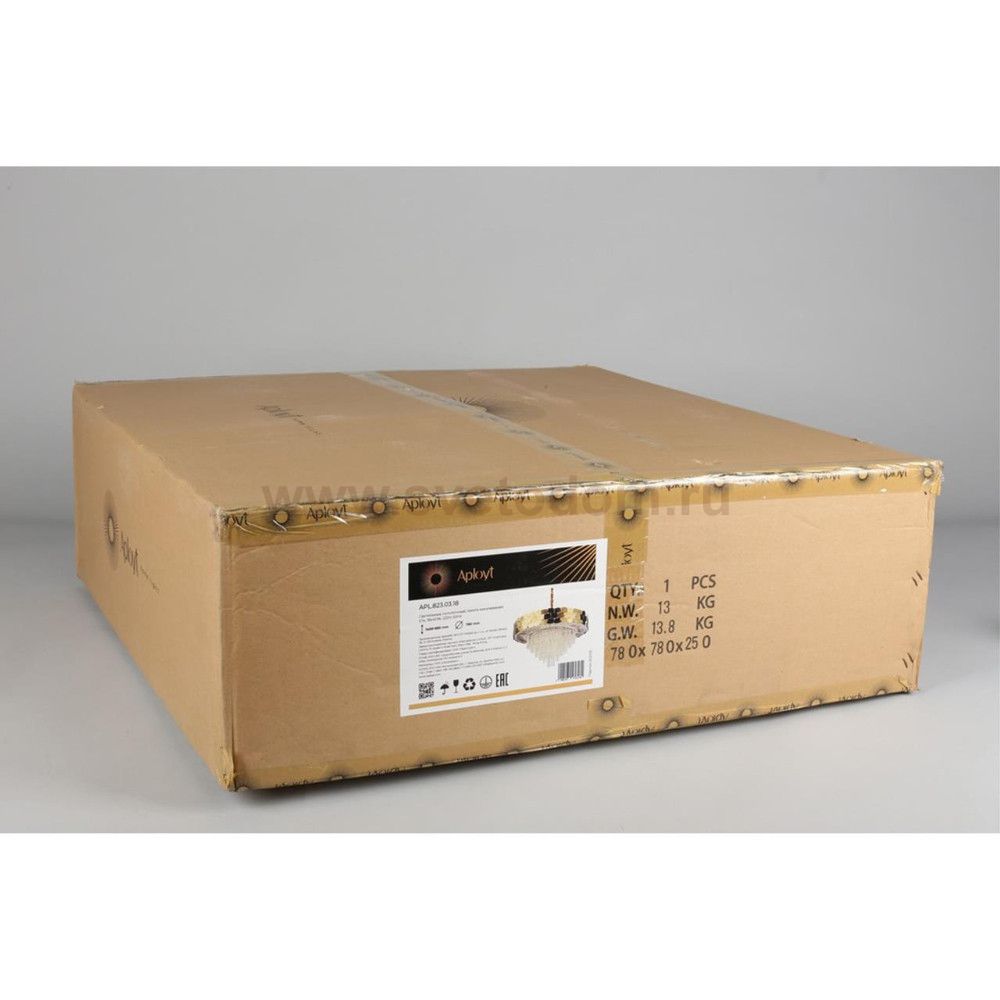 Люстра подвесная Dzhoell Aployt APL.823.03.18