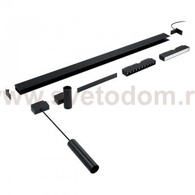 Ideal Lux ARCA PROFILE 1000 mm RECESSED BK