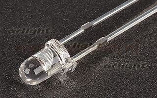 Светодиод ARL-3214URC-12V (Arlight, 3мм (круглый)) Arlight 4289(1)