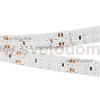 Лента RT 2-5000 24V Red 2x2 (3528, 1200 LED, LUX) Arlight 008775(B)