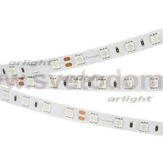 Лента RT 2-5000 24V Blue 2x (5060, 300 LED, LUX) Arlight 008819(1)