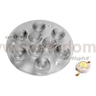 Блок линз 9B30DF (30°, 9X Emitter) Arlight 11047