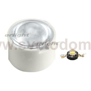 Линза 45DH1WD (45°, Emitter, white) Arlight 11234