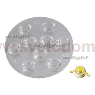 Блок линз 9B45DF (45°, 9X Emitter) Arlight 11249