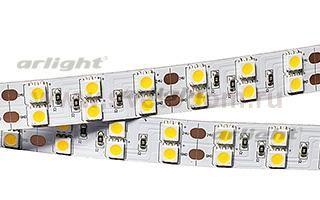 Лента RT 2-5000 24V Yellow 2x2 (5060, 600 LED, LUX) (Arlight, 28.8 Вт/м, IP20) Arlight 11263