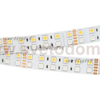 Лента RT 2-5000 24V RGB-White 2x2 (5060, 720 LED, LUX) (Arlight, 32 Вт/м, IP20) Arlight 11823(1)