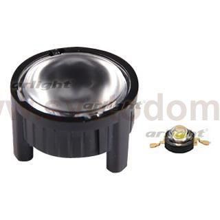 Линза 45DH2B (45°, Emitter, black) Arlight 11830