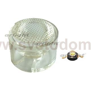 Линза 60DH1T (60°, Emitter, water) Arlight 11901