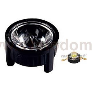 Линза 10DH2B (10°, Emitter, black) Arlight 11978