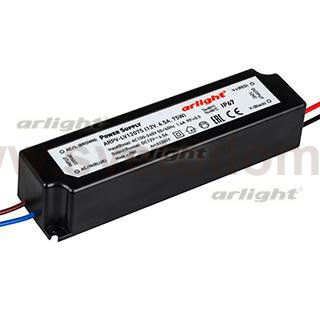 Блок питания ARPV-LV12075 (12V, 6.3A, 75W) (Arlight, IP67 Пластик, 2 года) Arlight 12017
