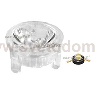 Линза 30DH2T (30°, Emitter, clear) Arlight 12212