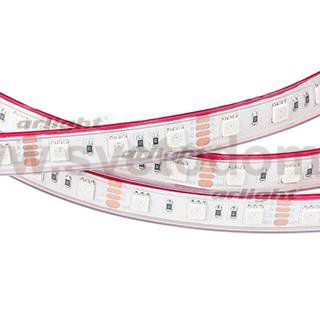 Лента RTW 2-5000P 12V RGB 2x (5060, 300 LED, LUX) Arlight 12311