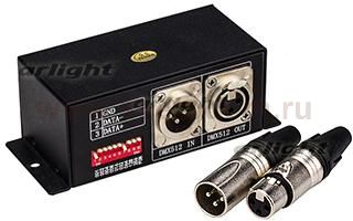 DMX-декодер LW-2801 (12/24V, 170 pix) Arlight 12914