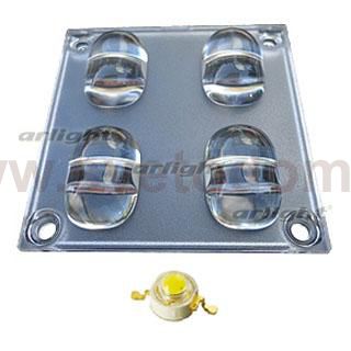 Блок линз STB 4 (130x60°, 4 LED) Arlight 13487
