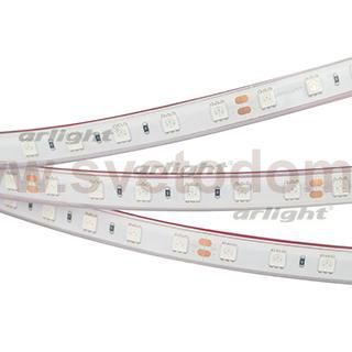Лента RTW 2-5000PGS 24V Red 2x (5060, 300 LED, LUX) Arlight 14414