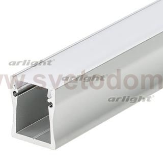 Профиль с экраном ALU-WIDE-H28-2000 ANOD+FROST Arlight 14858