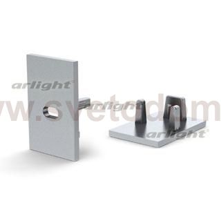 Заглушка ALU-SWISS с отверстием Arlight 15385