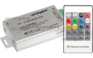 Контроллер LN-RF20B-H (12-24V,180-360W, ПДУ 20кн) (Arlight, IP20 Металл, 1 год) Arlight 16499