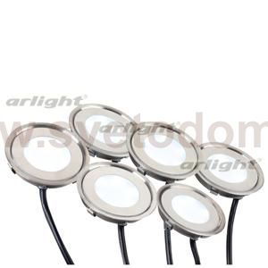 Набор KT-R-6x0.5W LED Warm White 12V (круг) Arlight 18233