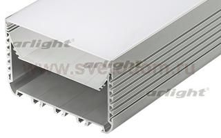 Профиль с экраном ALU-POWER-W8070-2000 ANOD+FROST Arlight 18952