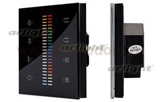 Панель Sens SR-2830C-AC-RF-IN Black (220V,RGB+CCT,4зоны) (Arlight, IP20 Пластик, 3 года) Arlight 19062