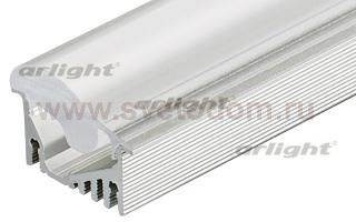 Профиль с экраном ALU-ASYMETRIC-2000 ANOD+FROST LENS Arlight 19270