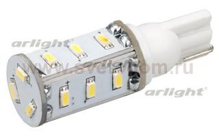 Автолампа ARL-T10-15N1 Warm White (10-30V, 15 LED 3014) Arlight 19433