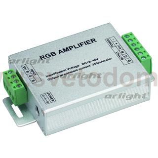 RGB-усилитель LN-350 (12-48V, 3x350mA, 50W) Arlight 19493