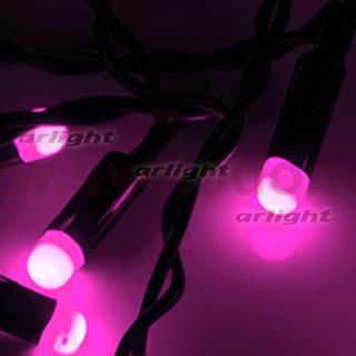 Гирлянда ARL-BULLET-5000-50LED Pink (220V, 5W) Arlight 19846