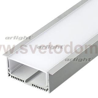 Профиль с экраном SL-LINIA88-F-2500 ANOD+OPAL Arlight 20471