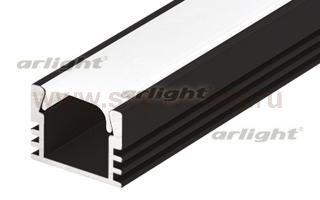 Профиль PDS-S-2000 ANOD Black RAL9005 Arlight 20895