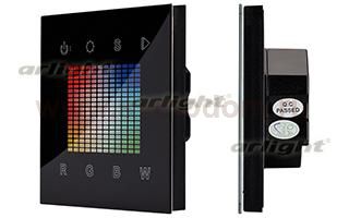 Панель Sens SR-2831S-AC-RF-IN Black (220V,RGBW,1зона) Arlight 21036